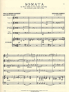 International Music Company Gabrieli: Sonata (3 Violins & Piano, Cello ad lib)