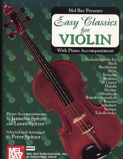 Spitzer, Peter: Easy Classics for Violin (2 violins & piano)
