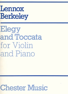 HAL LEONARD Berkeley, Lennox: Elegy & Toccata Op.33 (violin & piano)