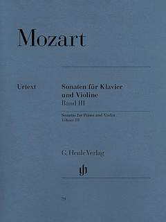 HAL LEONARD Mozart, W.A. (Seiffert, ed.): Sonatas Vol.3, urtext (violin & piano)