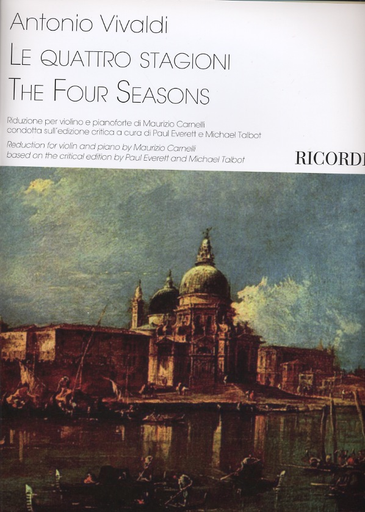 HAL LEONARD Vivaldi (Carnelli): The Four Seasons (violin & piano) Ricordi