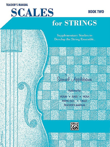 Alfred Music Applebaum, S.: (Score) Scales for Strings Bk.2
