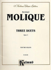 Alfred Music Molique, Bernhard: Three Duets Op.3 (2 violins)