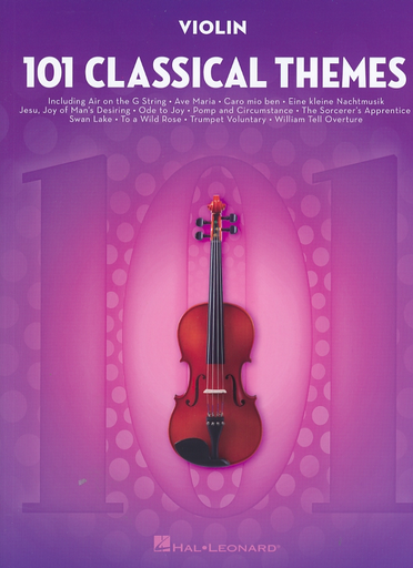 HAL LEONARD Hal Leonard: (Collection) 101 Classical Themes (violin)
