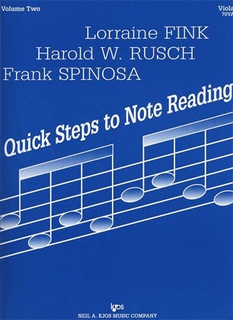 Fink, L., Rusch, H.W., & Spinosa, F.: Quick Steps to Note Reading, Vol.2 (viola)