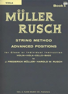 Muller, J.F. & Rusch, H.W.: String Method, Bk.5 (viola)