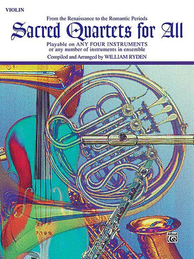 Alfred Music Ryden (arr): Sacred Quartets for All (4 Violins)