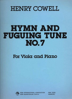 HAL LEONARD Cowell, Henry: Hymn & Fuguing Tune 7 (viola & piano)