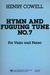 HAL LEONARD Cowell, Henry: Hymn & Fuguing Tune 7 (viola & piano)