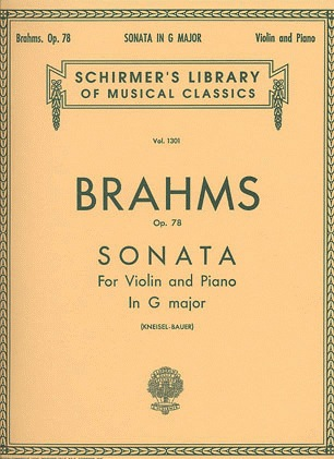 HAL LEONARD Brahms, J.: Sonata Op.78 in G major (Violin & Piano)