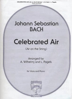Carl Fischer Bach, J.S.: Celebrated Air (viola & piano)