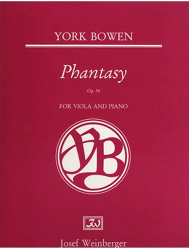 HAL LEONARD Bowen, Y.: Phantasy Op.54 (Viola & Piano)
