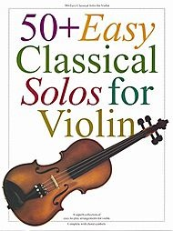 HAL LEONARD 50+ Easy Classical Solos (violin, chords)