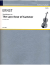HAL LEONARD Ernst, W.H.: The Last Rose of Summer (violin solo)