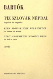 HAL LEONARD Bartok, B.: 10 Slovakian Folk Songs (violin, and piano)