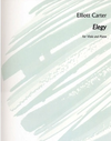 HAL LEONARD Carter, Elliott: Elegy (viola & piano)