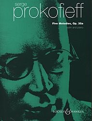 HAL LEONARD Prokofiev, S. (Albert Spalding, ed.): 5 Melodies Op. 35A (Violin & Piano)