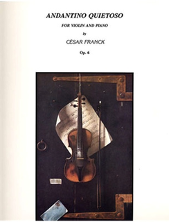 LudwigMasters Franck, Cesar: Andante Quietoso Op.6 (violin & piano)