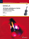 HAL LEONARD Dancla, C. (Muller-Runte): 36 Melodious and Easy Studies, Op.84 (violin)