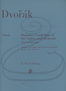 HAL LEONARD Dvorak (Kordt-Dauner): Romance in F minor, Op.11 - URTEXT (violin & piano)