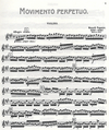 Carl Fischer Paganini, N.: Movimento Perpetuo (violin & piano)