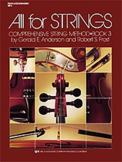 Anderson & Frost: All for Strings, Bk.3 (piano accompaniment)