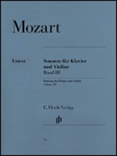 HAL LEONARD Mozart, W.A. (Seiffert, ed.): Sonatas, Vol.3, urtext (violin and piano)