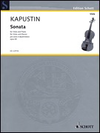 HAL LEONARD Kapustin: Sonata op69 (viola, piano) SCHOTT