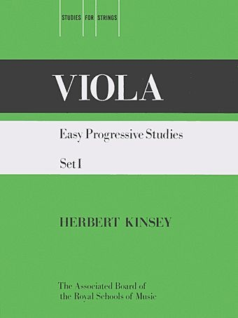 Kinsey, H.: Easy Progressive Studies, Set 1 (viola)