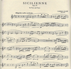 International Music Company Faure, Gabriel: Sicilienne Op.78 (flute/violin & piano)