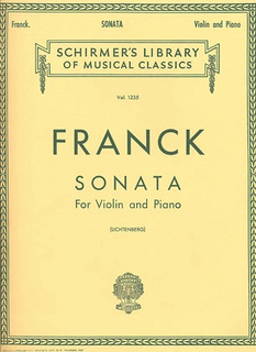 HAL LEONARD Franck, Cesar: Sonata for Violin & Piano in A, Schirmer