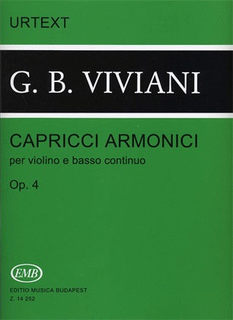 HAL LEONARD Viviani, G.B.: Capricci Armonici Op.4 (violin, Cello, Piano)