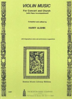 HAL LEONARD Alshin, Harry: Violin Music for Concert &Church (violin & piano)