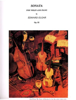 LudwigMasters Elgar, Edward: Sonata Op.82 (violin & piano)