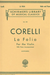 HAL LEONARD Corelli, Arcangelo: La Folia Variations (violin & piano)