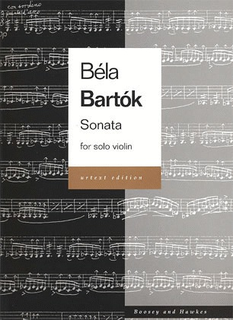HAL LEONARD Bartok, B. (urtext): Sonata (Violin)