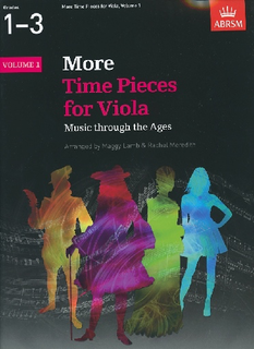 C.F. Peters Lamb, M/Meredith, R. (arr.): More Time Pieces for Viola, Grades 1-3 (viola and piano)