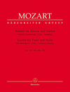 Barenreiter Mozart, W.A. (Reeser): Mannheim, Paris & Salzburg Sonatas (violin & piano) Barenreiter