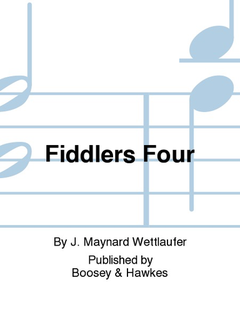 HAL LEONARD Wettlaufer, M.: Fiddlers Four, Bk.1 (4 violins)