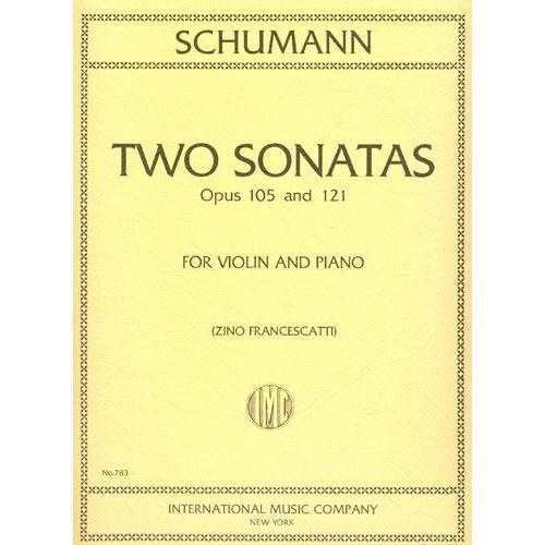 International Music Company Schumann, Robert: Sonatas Op.105, 121 (violin & piano)