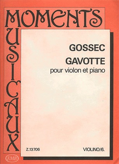 HAL LEONARD Gossec, F.J.: Gavotte (violin & piano)