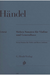HAL LEONARD Handel, G.F. (Sadie, ed.): 7 Sonatas urtext, (violin & piano)