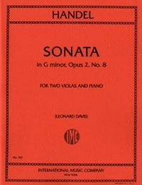 International Music Company Handel, G.F.: Sonata in G minor Op.2 #8 (2 violas & piano)