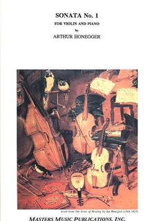 LudwigMasters Honegger, Arthur: Sonata No.1 (violin & piano)
