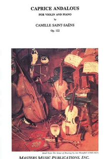 LudwigMasters Saint-Saens, Camille: Caprice Andalous Op.122 (violin & piano)