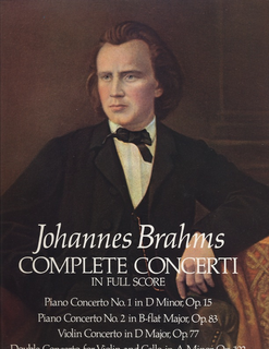 Dover Publications Brahms, J.: (Dover Score) Complete Concerti (mixed ensemble)