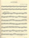 Wohlfahrt, Franz (Sitt): Sixty Etudes Op. 45 (violin)