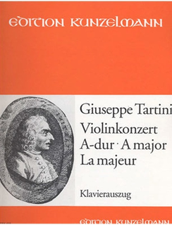Tartini, G.: Violin Concerto in A Major, D 92 (violin & piano)