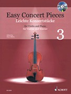 HAL LEONARD Mohr: Easy Concert Pieces, 14 Famous Pieces from 4 Centuries (violin, piano) SCHOTT