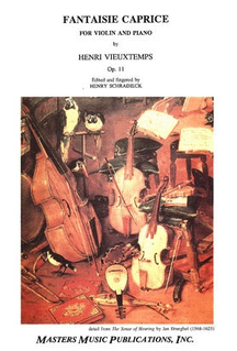 LudwigMasters Vieuxtemps, Henri (Schradieck): Fantaisie Op.11 (violin & piano)